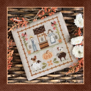 Fall on the Farm: Wishing You Well No. Nine by Little House Needleworks