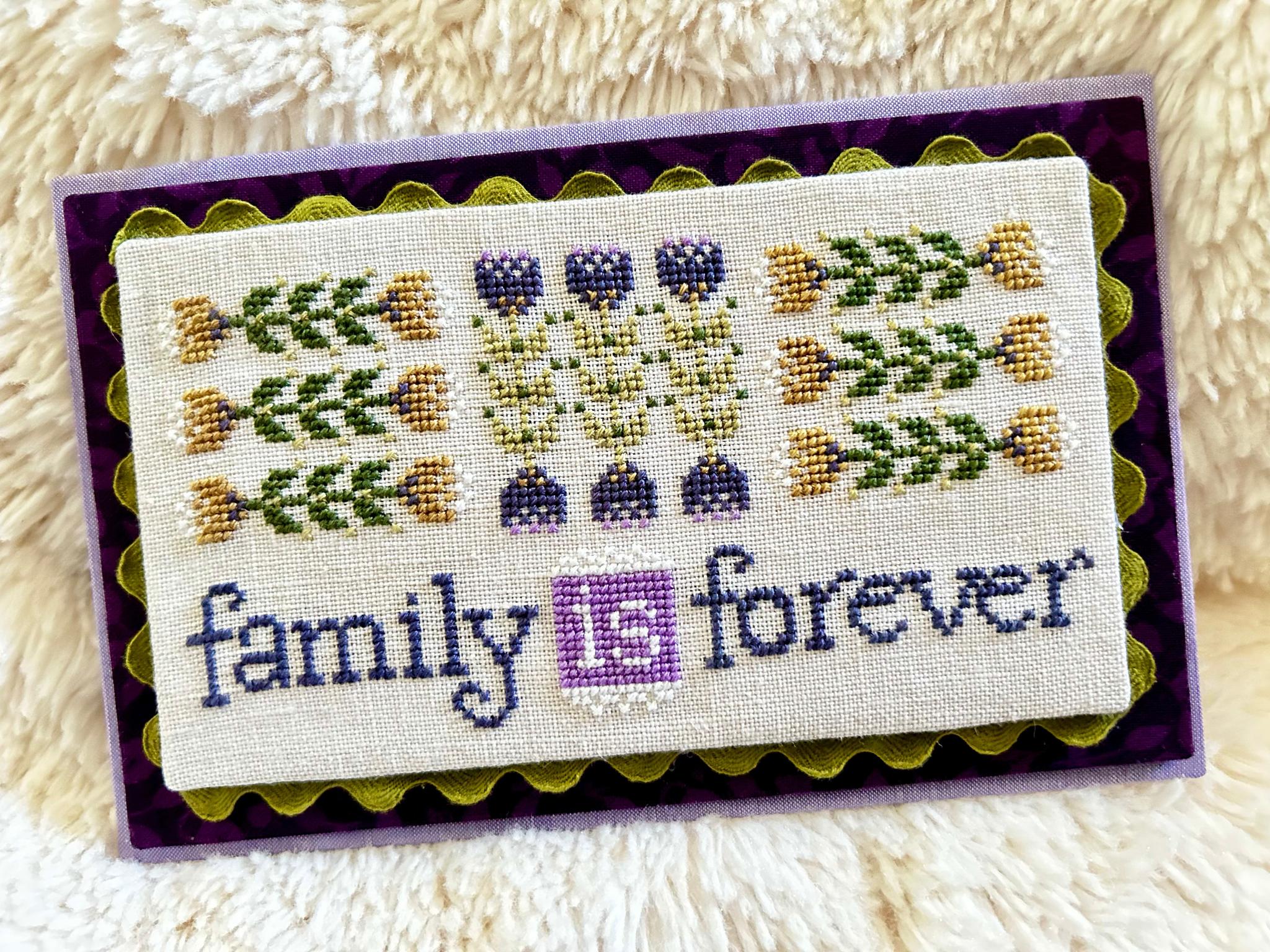 Family is Forever by Sweet Wing Studio