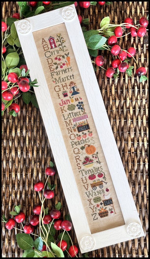 Farmers Market ABC's by Little House Needleworks