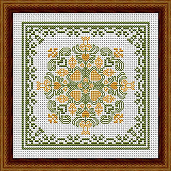 February Hearts Square by Happiness Is Heart Made
