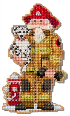 Firefighter Santa by Mill Hill