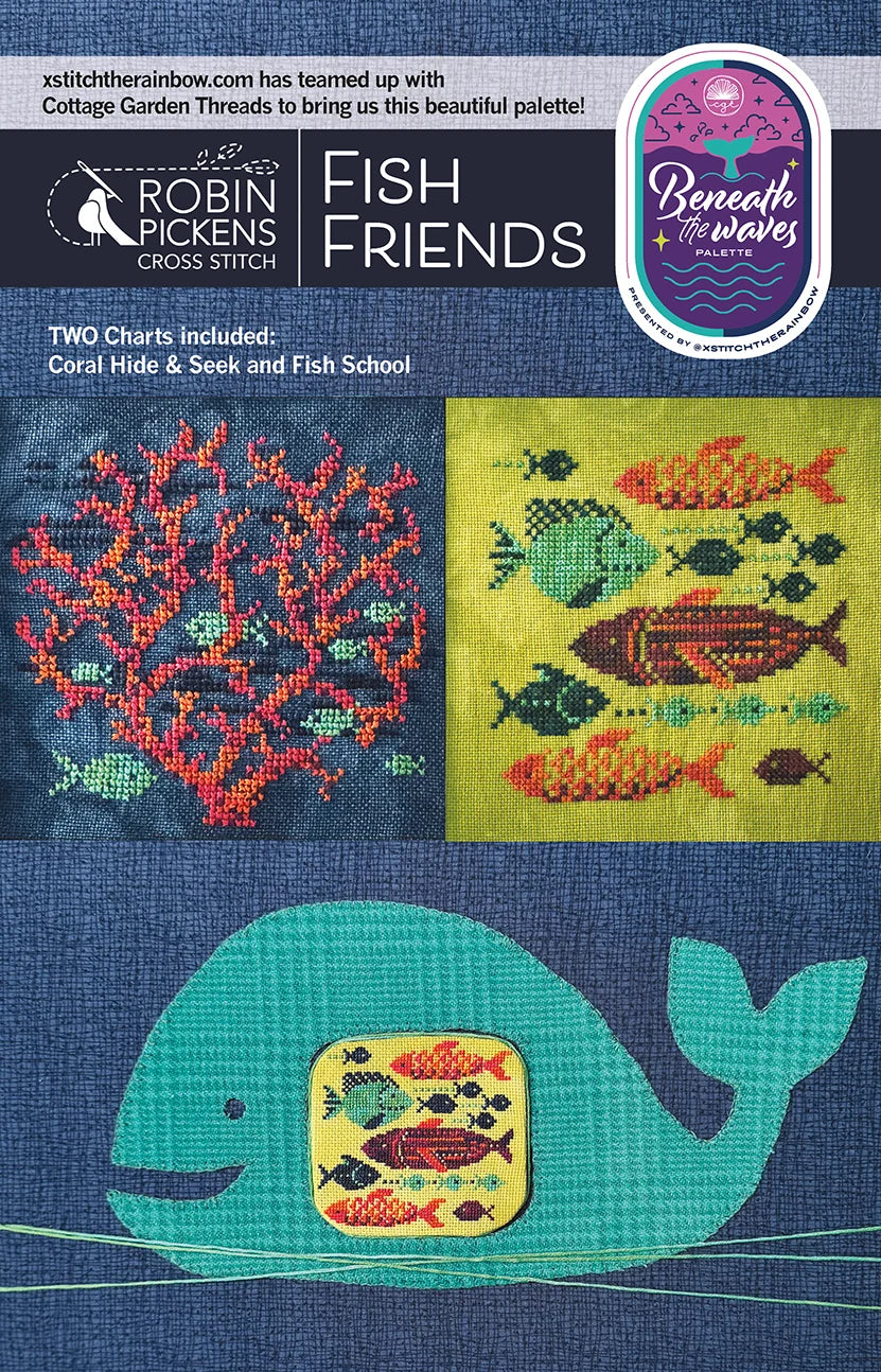 Fish Friends - Robin Pickens - Preorder - BeStitchMe