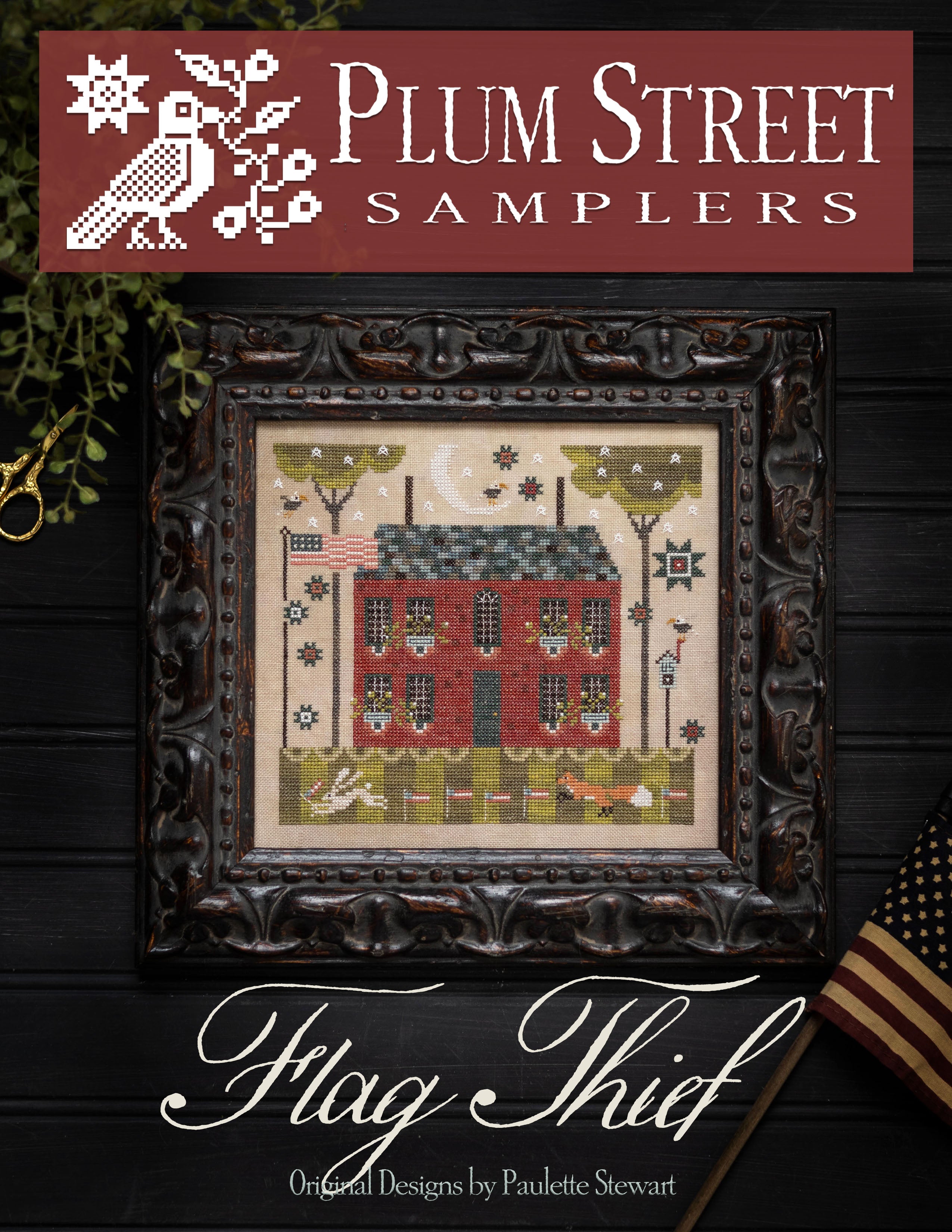 Flag Thief by by Plum Street Samplers