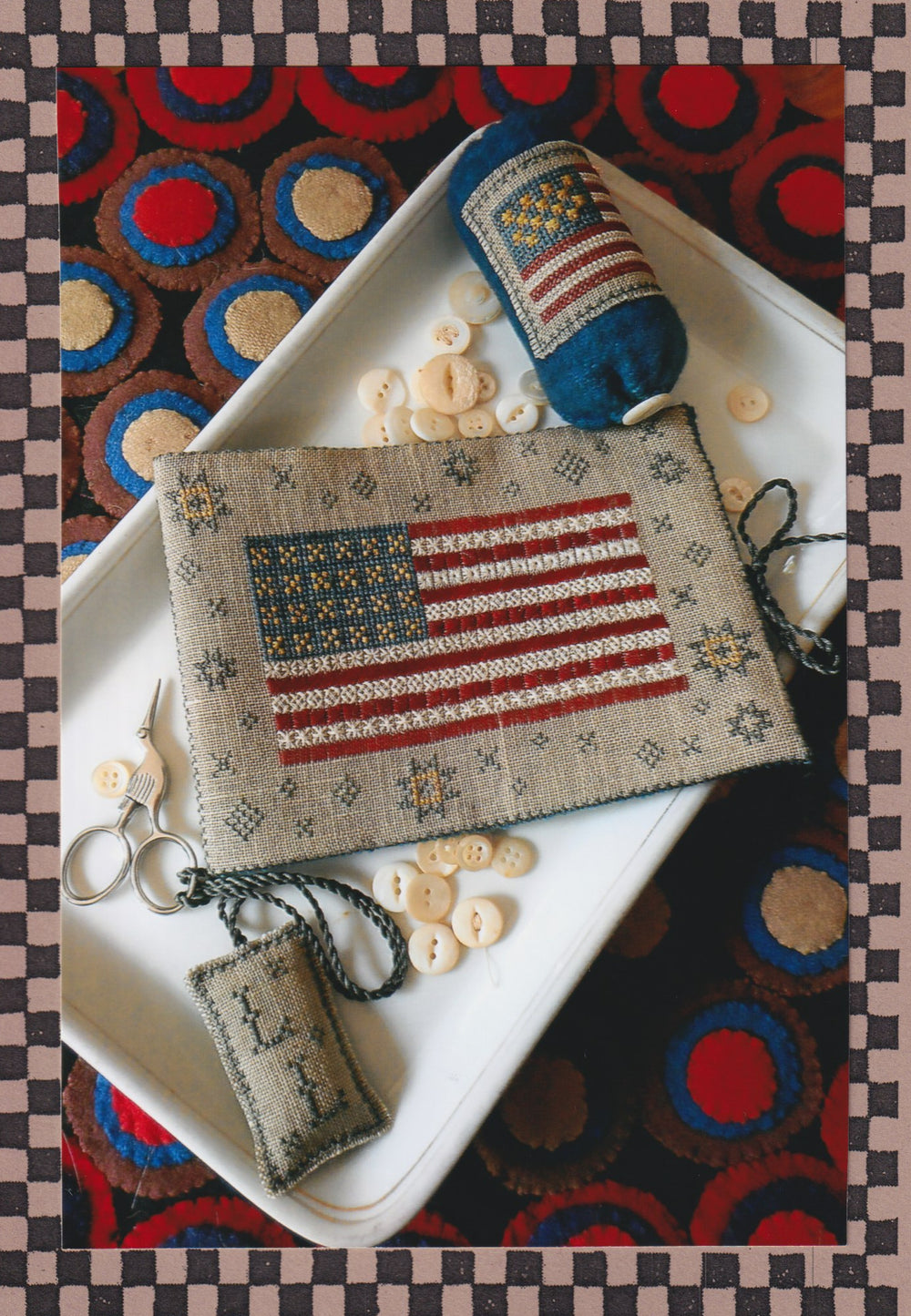 Flag of Glory Needle Book by Chessie & Me