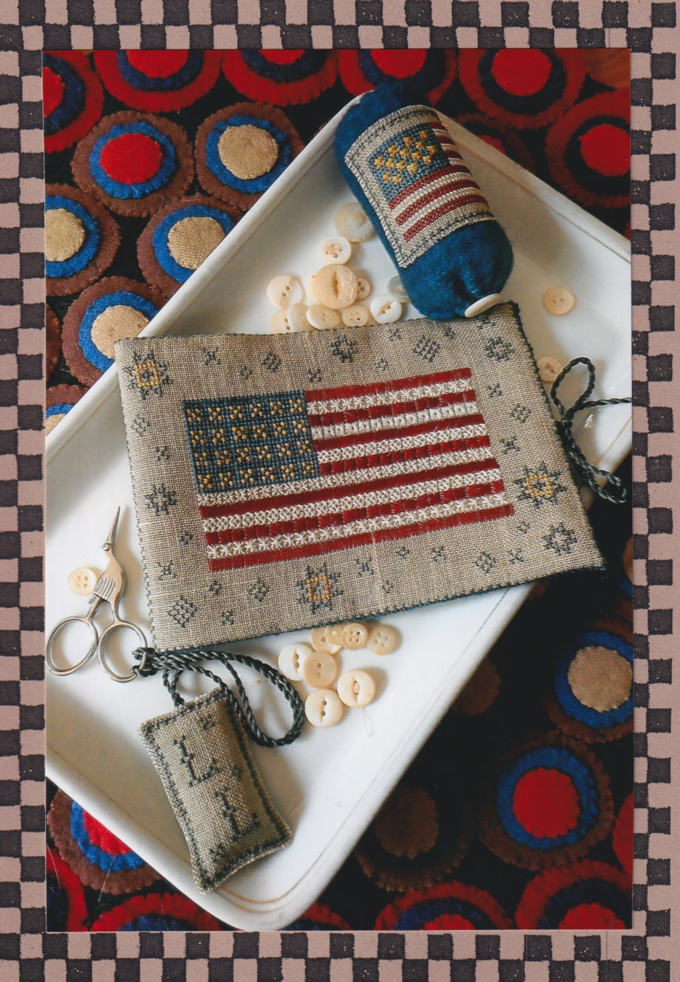 Flag of Glory Needle Book by Chessie & Me