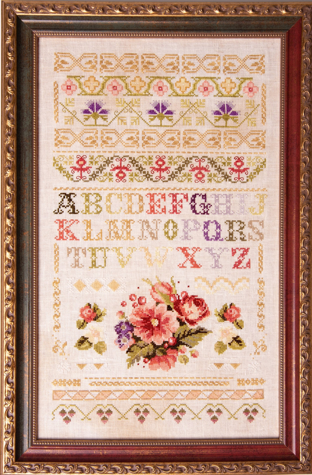 Floral Band Sampler by Samplers and Primitives