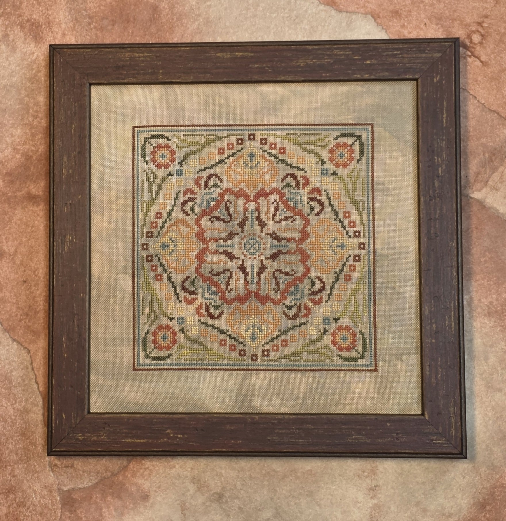 Floral Geometry III by Wildflower Stitching - Preorder