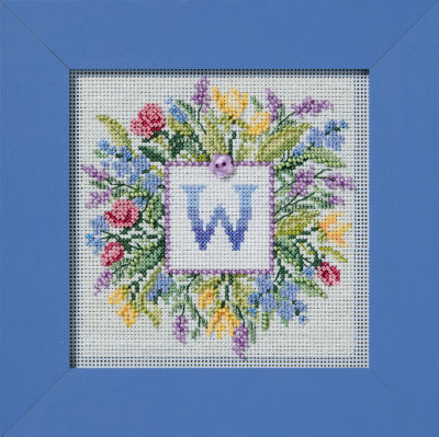 Floral Monogram by Mill Hill