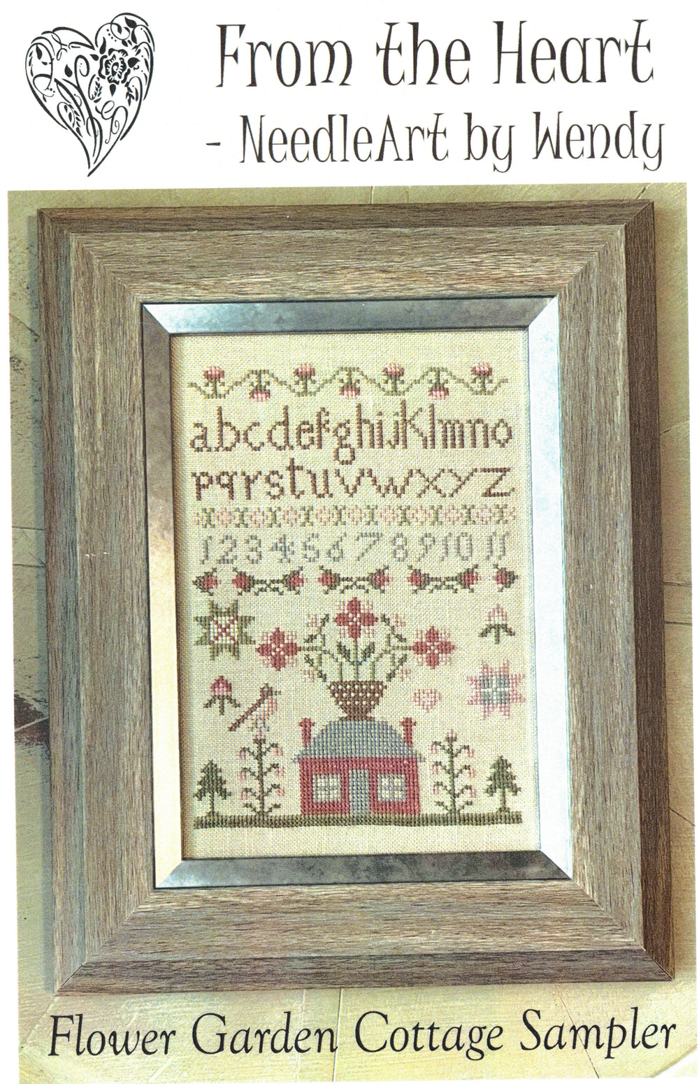 Flower Garden Cottage Sampler by From the Heart