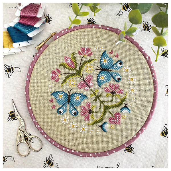 Folk Art Butterfly by Little Dove Designs