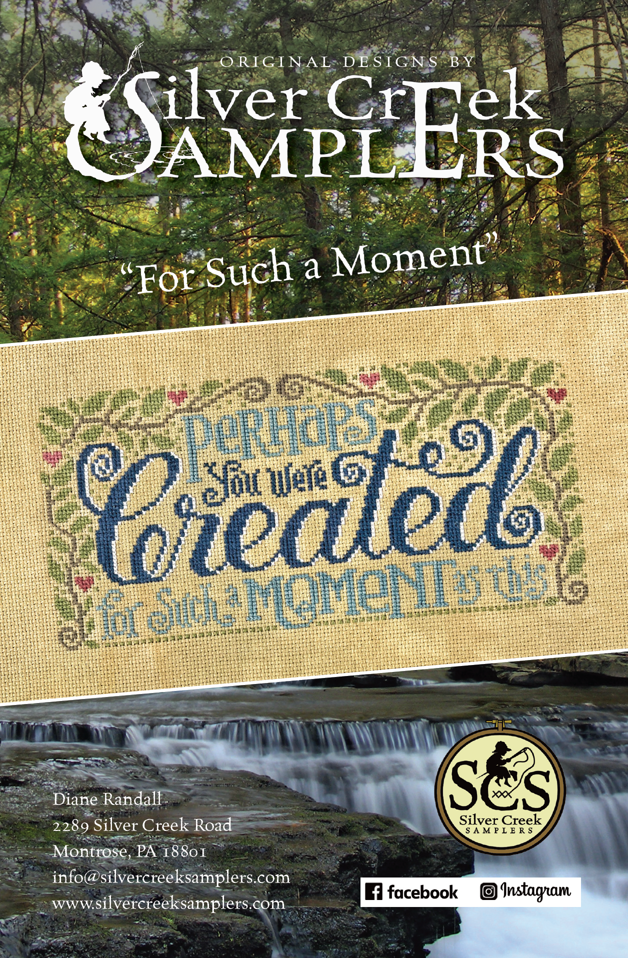 For Such a Moment - Silver Creek Samplers - Preorder - BeStitchMe