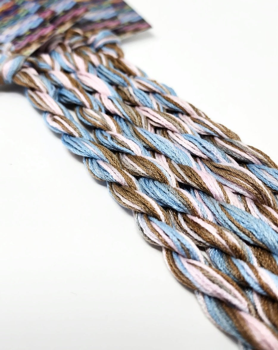 Highland Calf Hand Dyed Silk