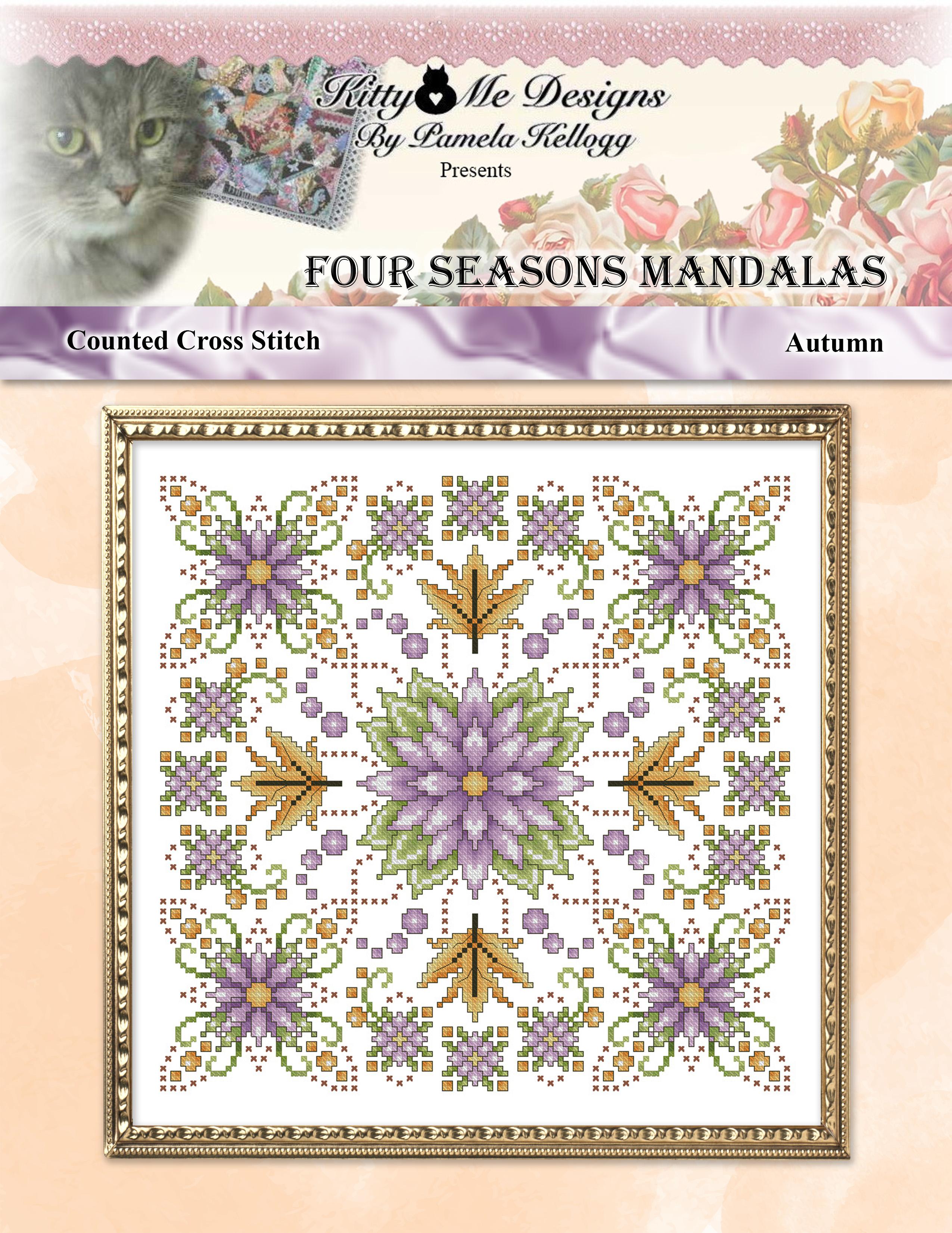 Four Seasons Mandalas: Autumn by Kitty and Me Designs
