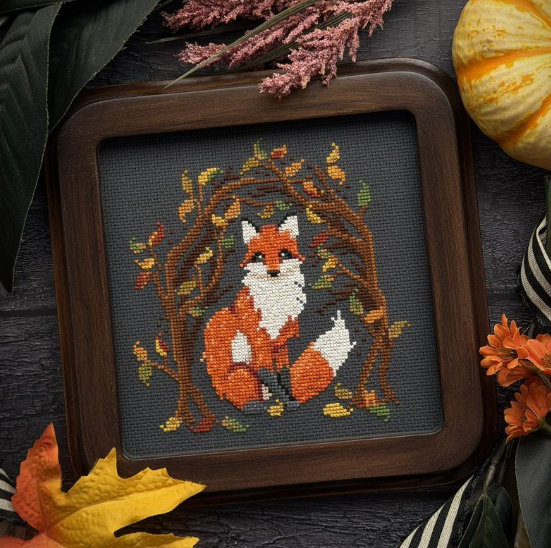 Fox in the Hollow by The Stitch Crypt - Preorder