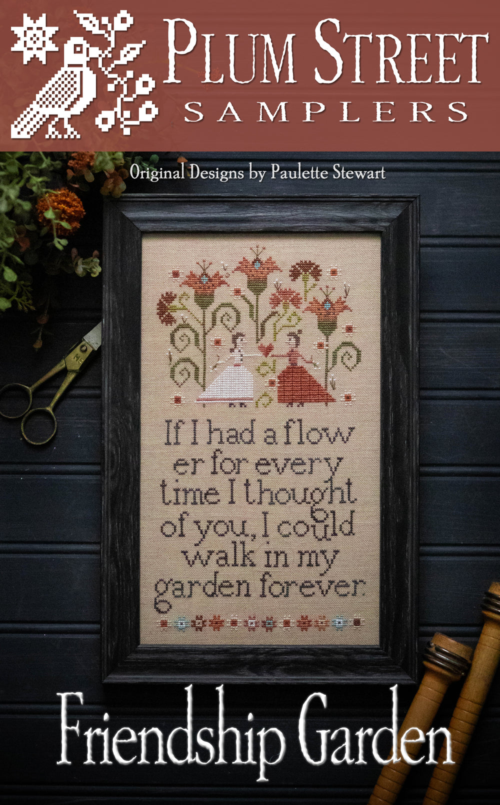 Friendship Garden by Plum Street Samplers