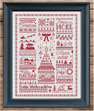 Frises de Noel by Jardin Prive