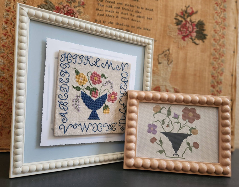 Frolicking Flowers by 1884 Stitchery - Preorder