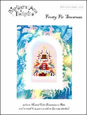 Frosty Fir Snowman by Barbara Ana Designs