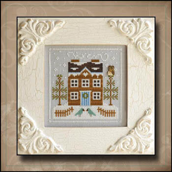 Frosty Forest- Bluebird Cabin by Country Cottage Needleworks