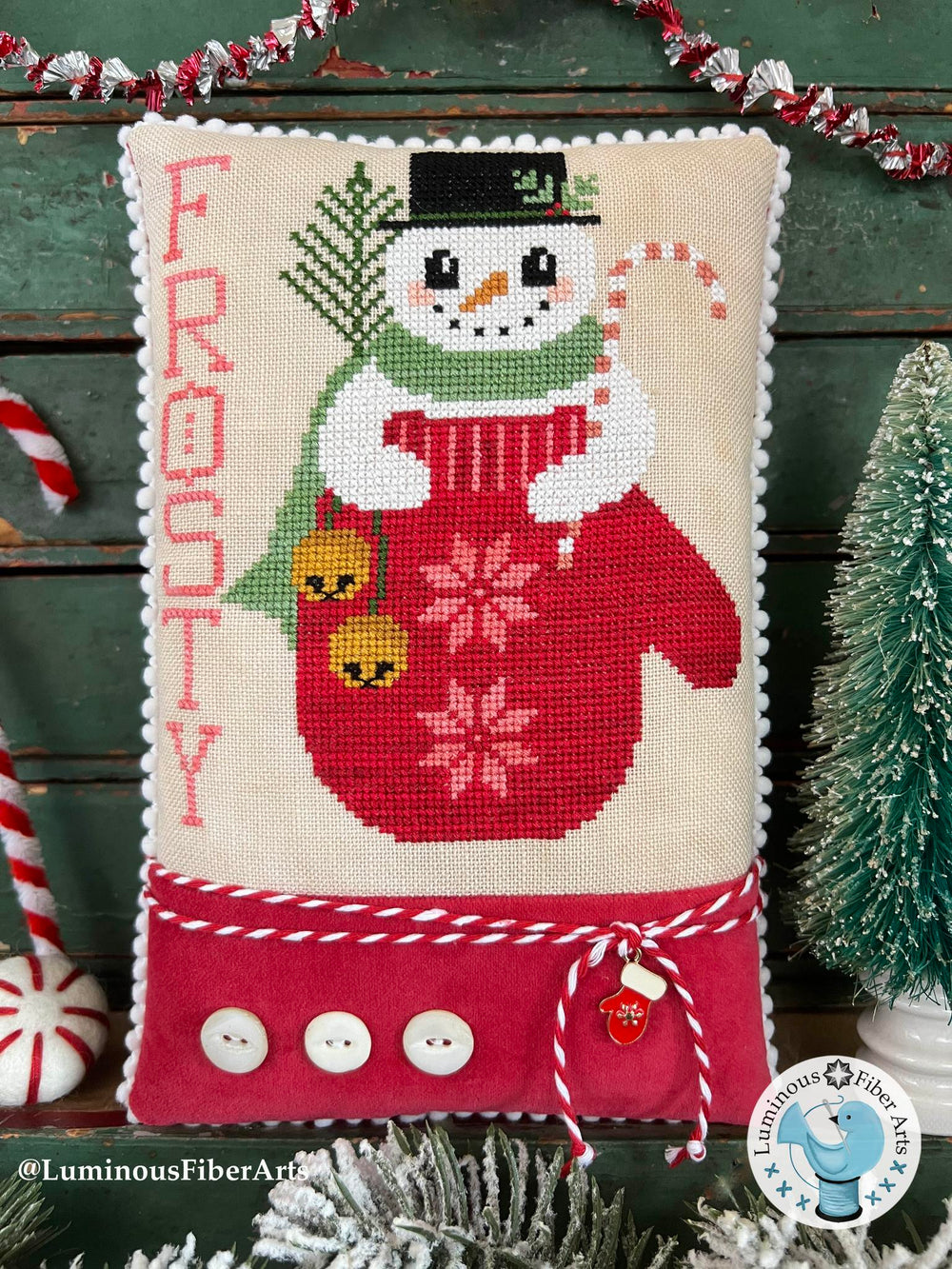 Frosty's Cozy Christmas - Luminous Fiber Arts - Preorder - BeStitchMe