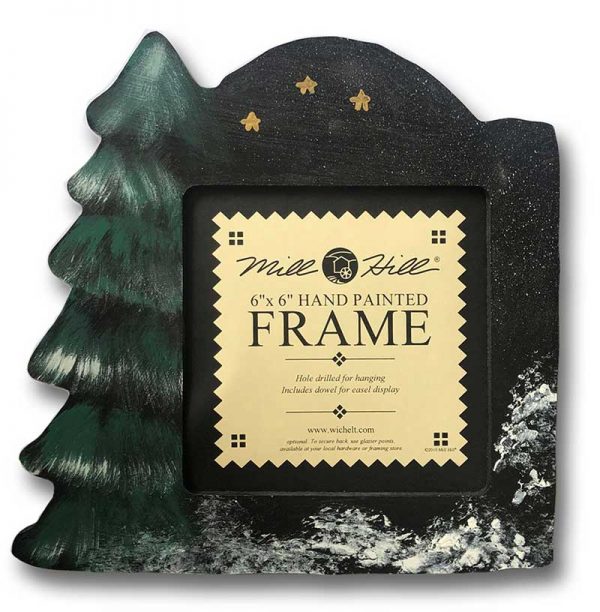 Mill Hill 6"x6" Christmas Tree Shaped Frame