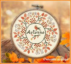 Ghirlanda d'autunno by Crocette a gogo