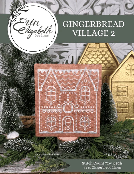Gingerbread Village 2 by Erin Elizabeth Designs - Preorder