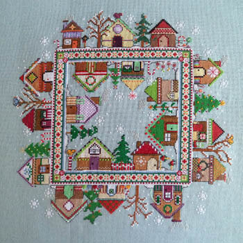 Gingerbread Village by Carolyn Manning Designs