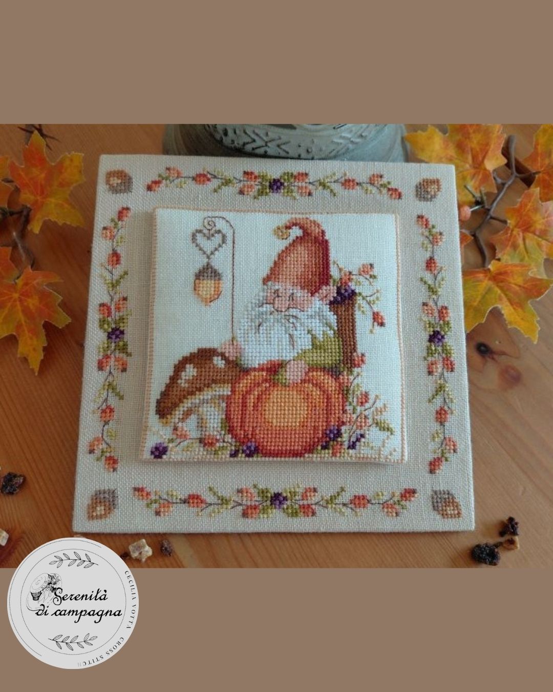 Giornata d' autunno- Gnomo by Serenita di campagna