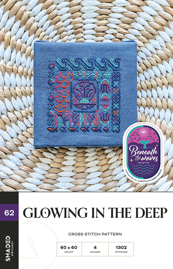 Glowing in the Deep - Shaded Stitchery - Preorder - BeStitchMe