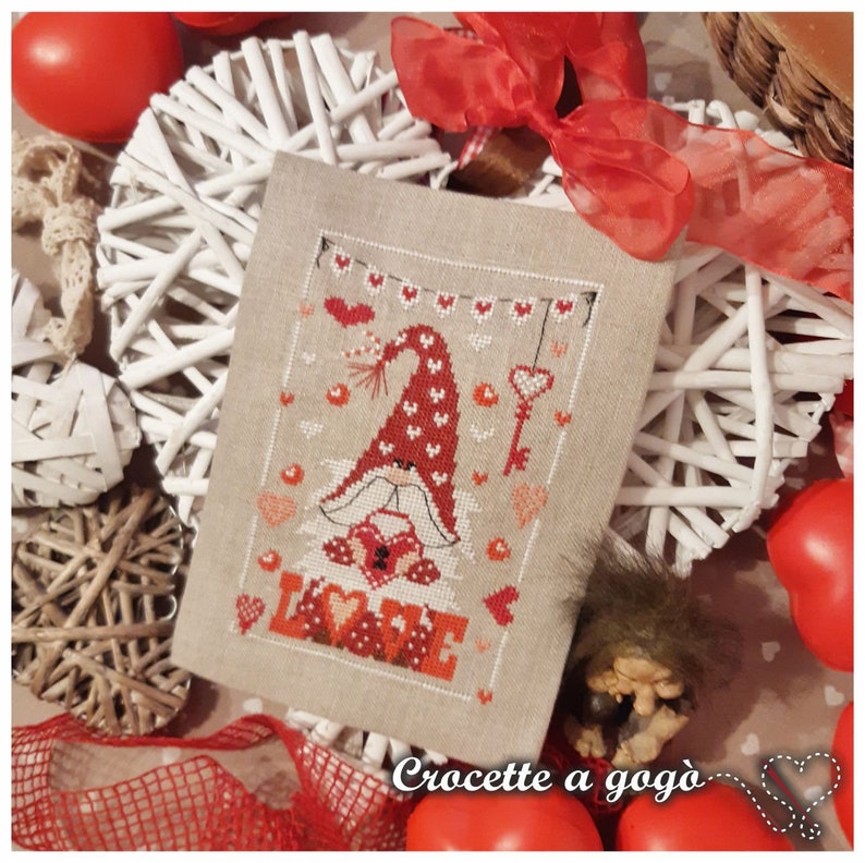 Gnomo innamorato by Crocette a gogo
