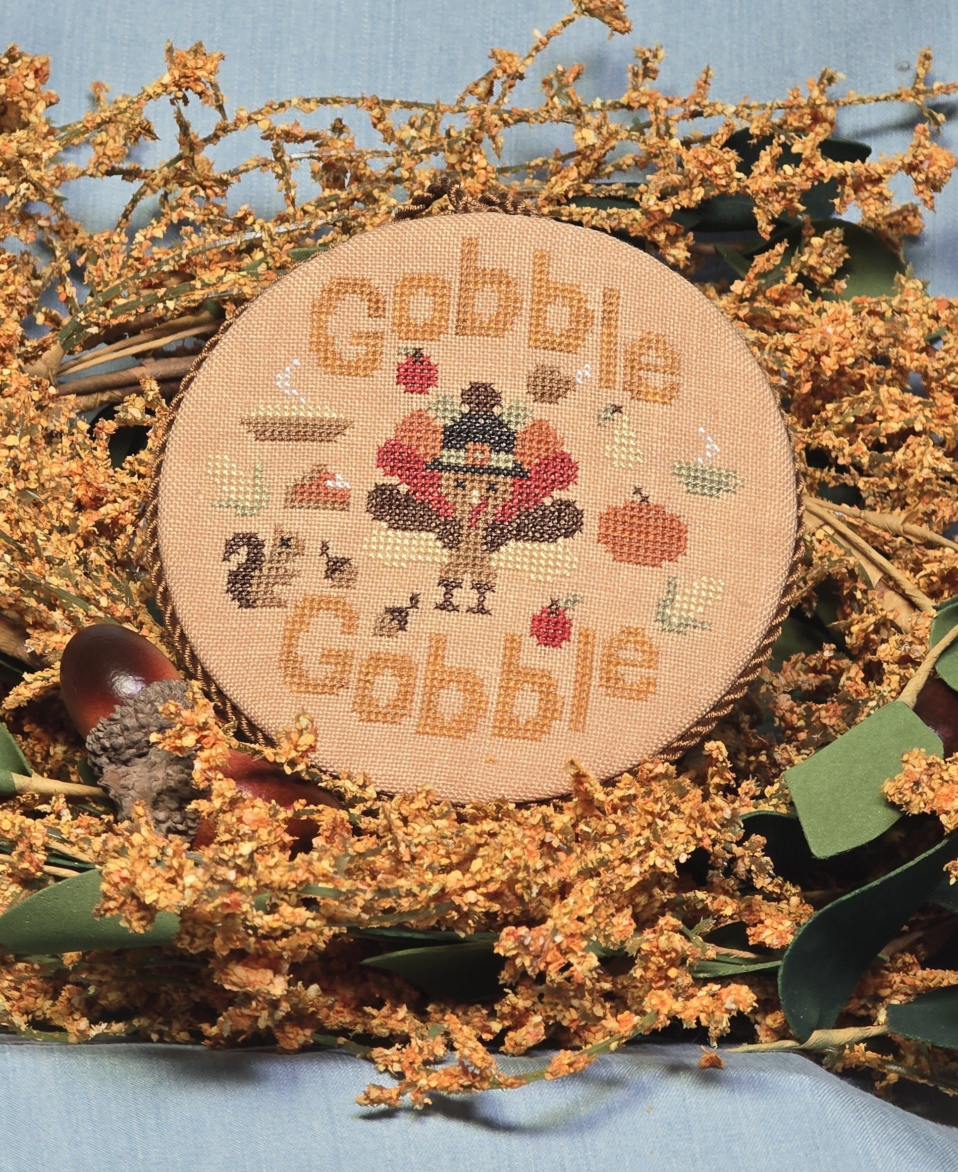 Gobble Bauble by Wildflower Stitching - Preorder