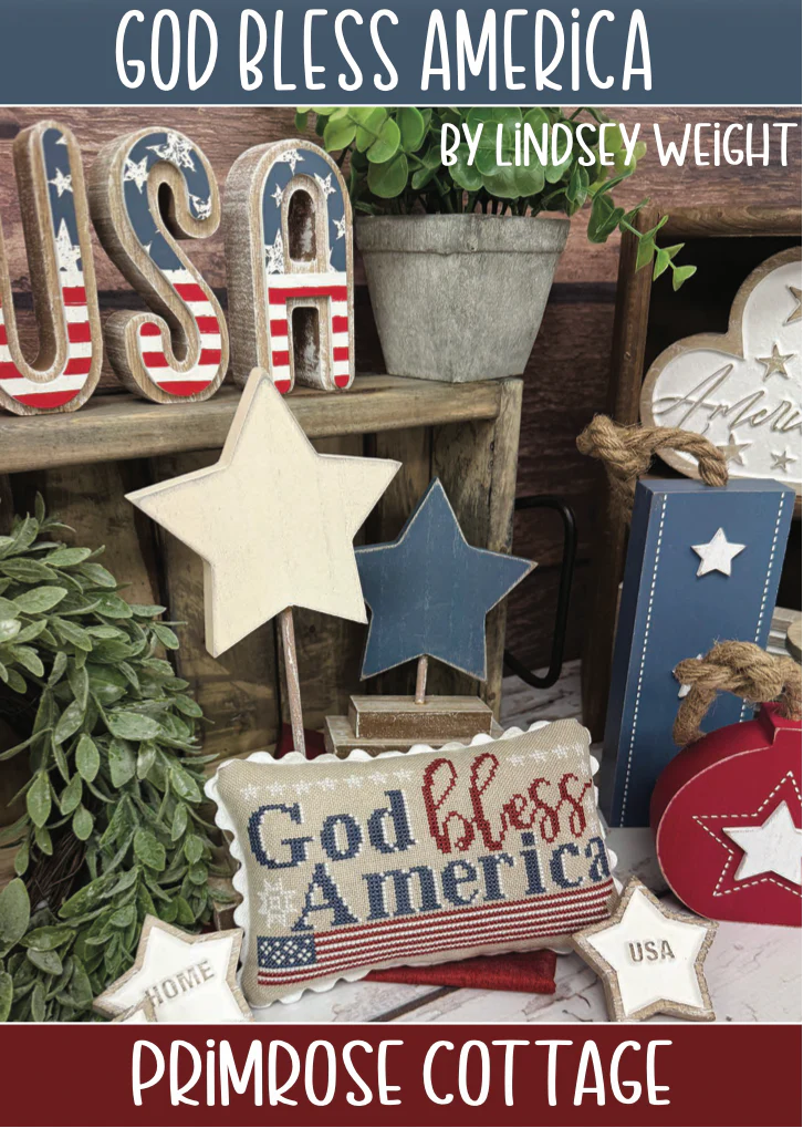 God Bless America by Primrose Cottage