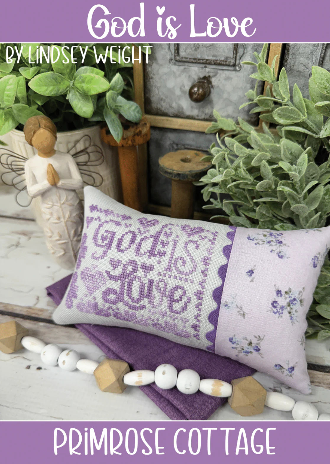God is Love by Primrose Cottage Stitches