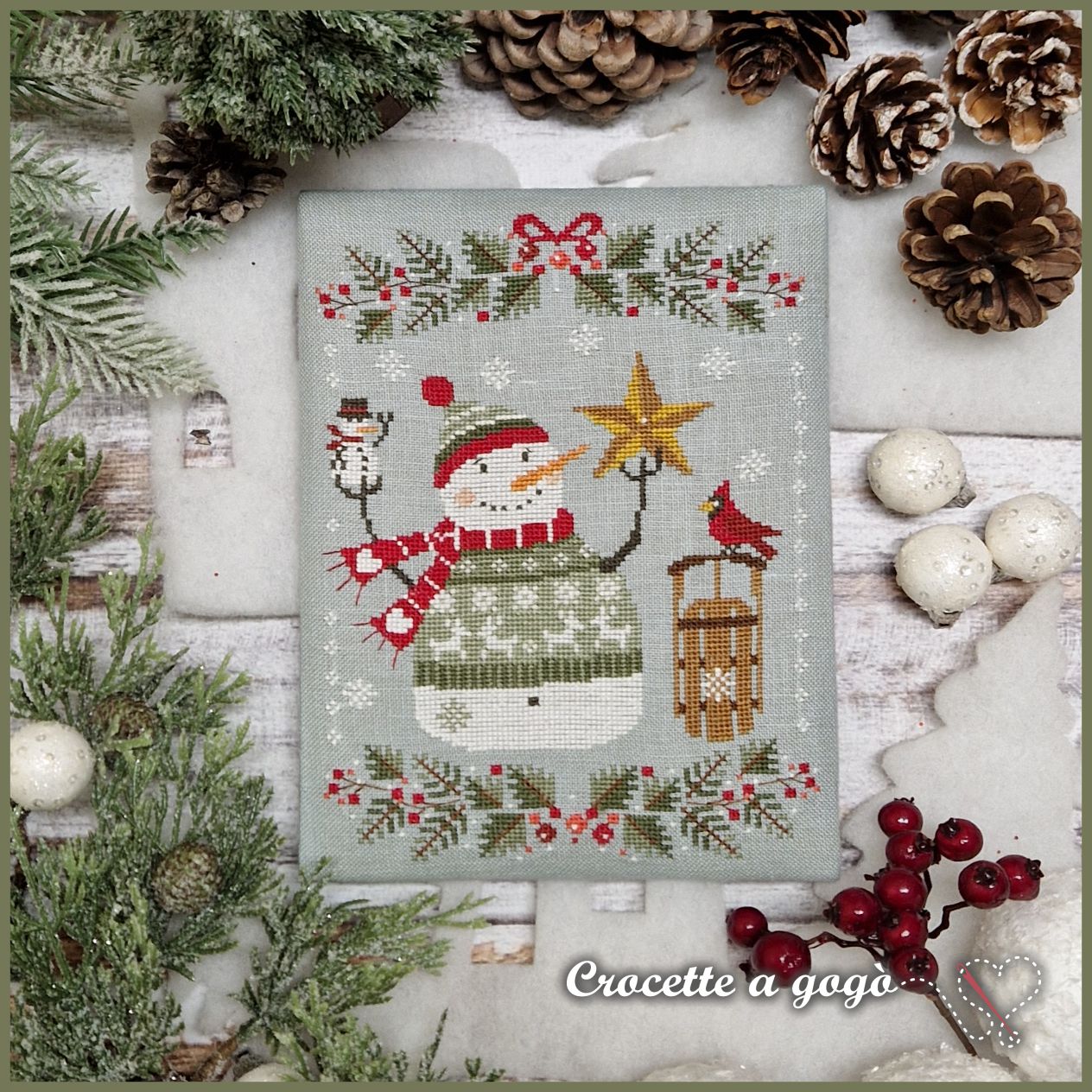 Green Sweater Weather by Crocette a gogo