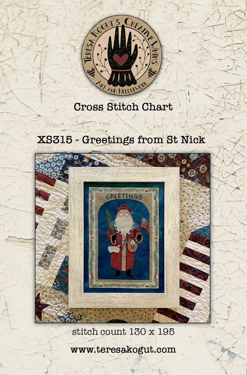 Greetings from St Nick by Teresa Kogut