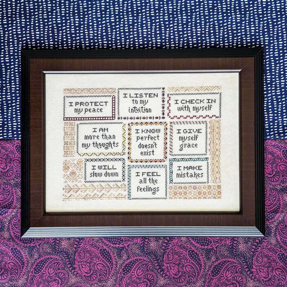 Grounded in Chaos by Shaded Stitchery