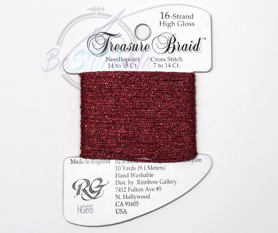 HG65 Red Treasure Braid