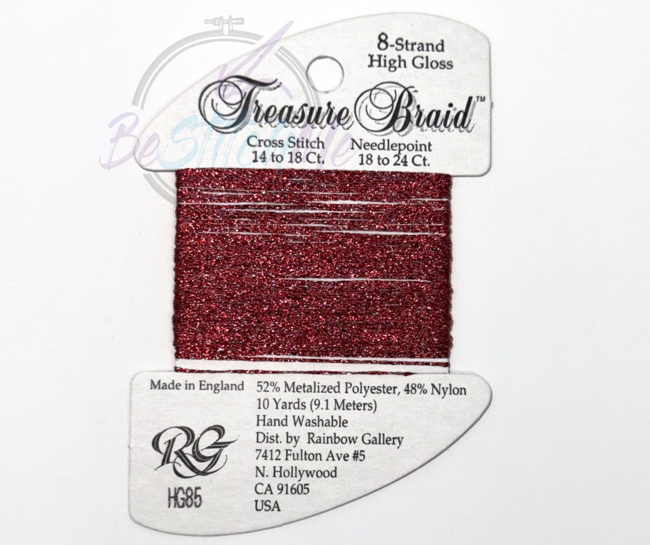 HG85 Red Treasure Braid