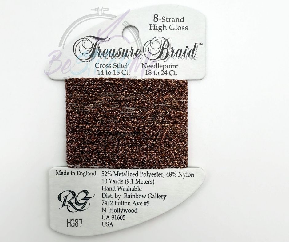 HG87 Copper Treasure Braid
