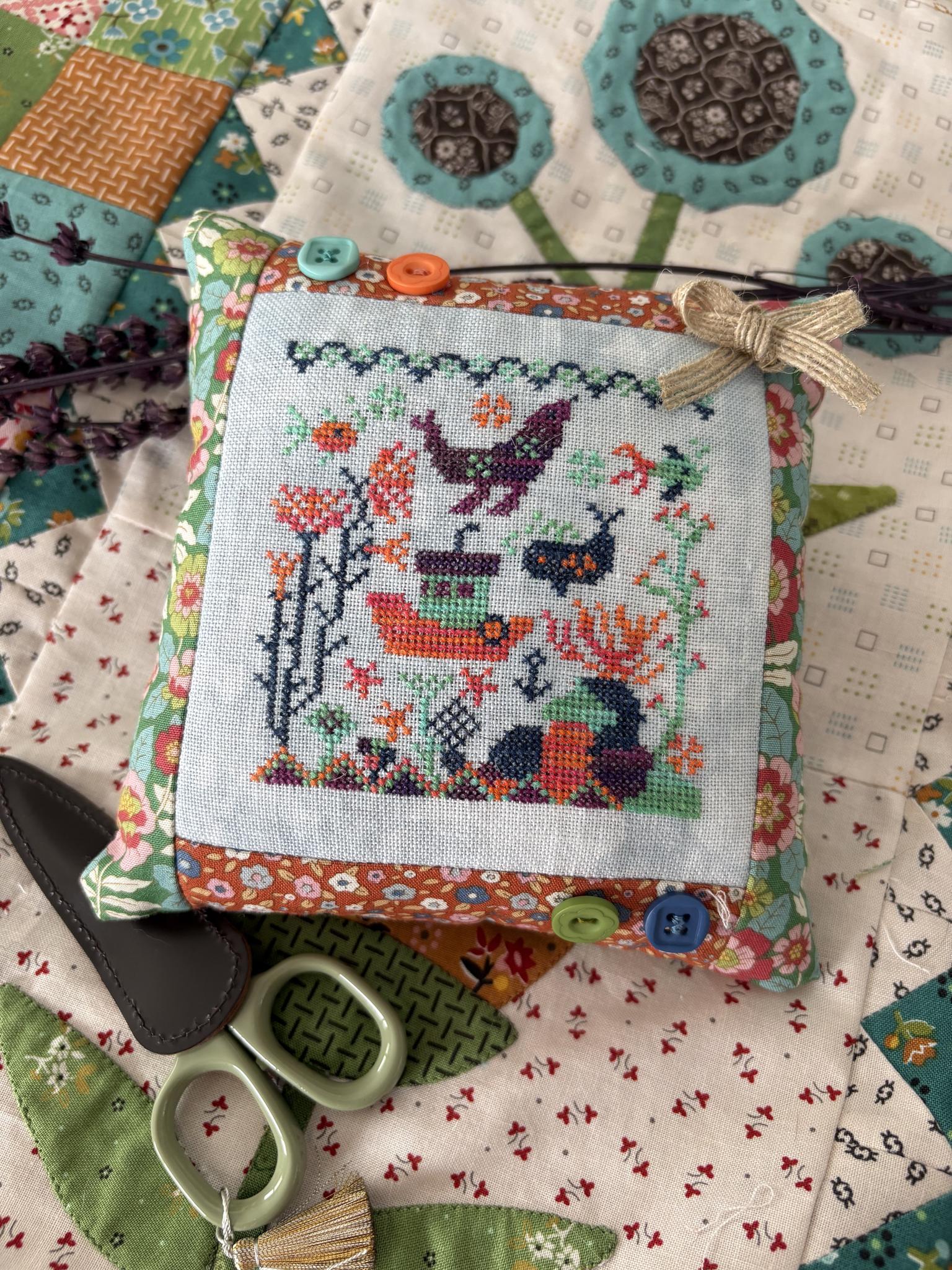 Houseboat Hangout - Pansy Patch Quilts & Stitchery - Preorder - BeStitchMe