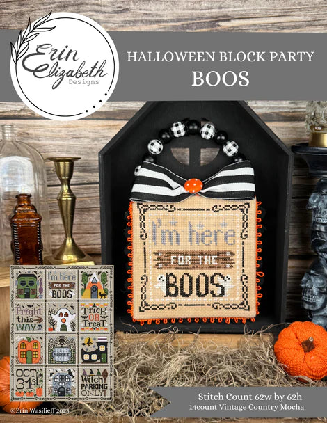 Halloween Block Party - Boos by Erin Elizabeth Designs
