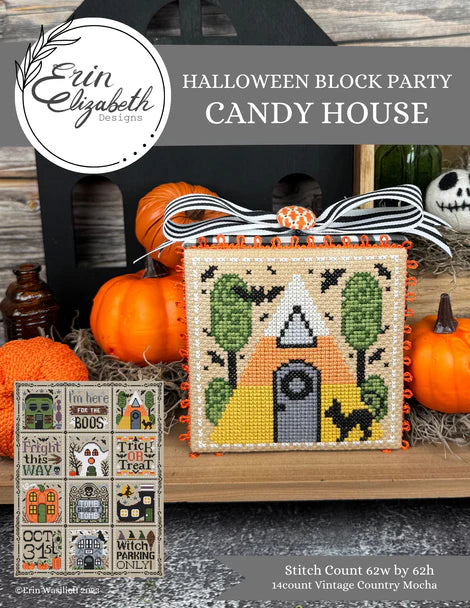 Halloween Block Party - Candy House by Erin Elizabeth Designs
