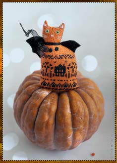 3D Halloween Cat by Cotton Pixels