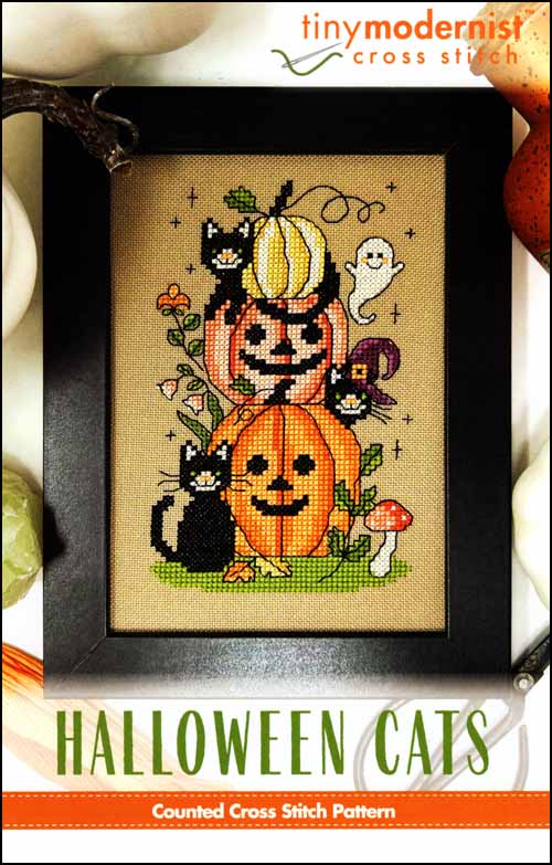 Halloween Cats by Tiny Modernist