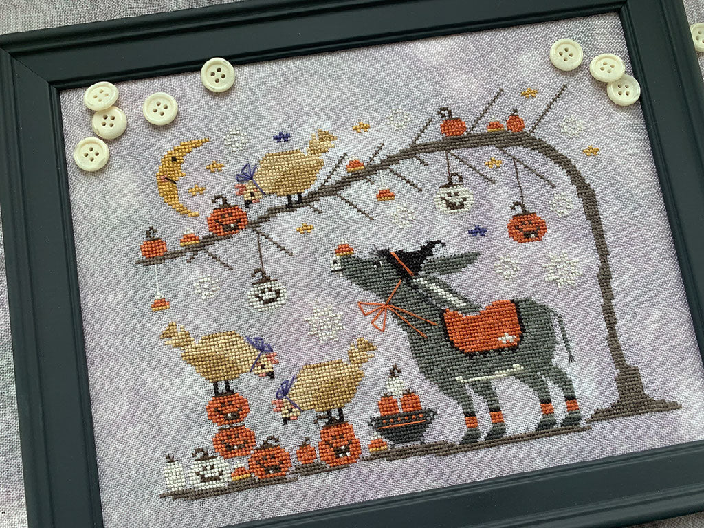 Halloween Chicken and Waffles by Stitches by Ethel - Preorder