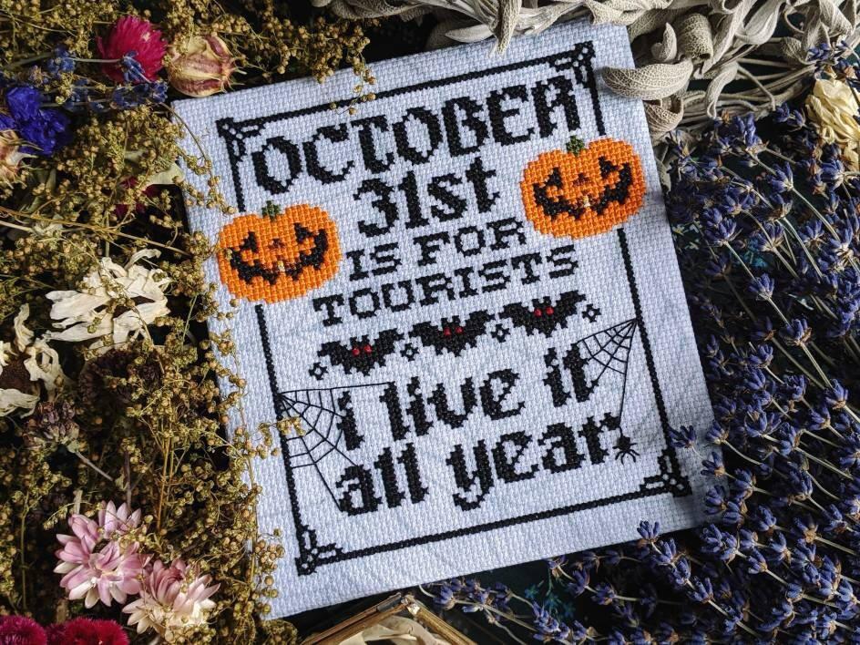Halloween Forever by StitchSprout Cross Stitch