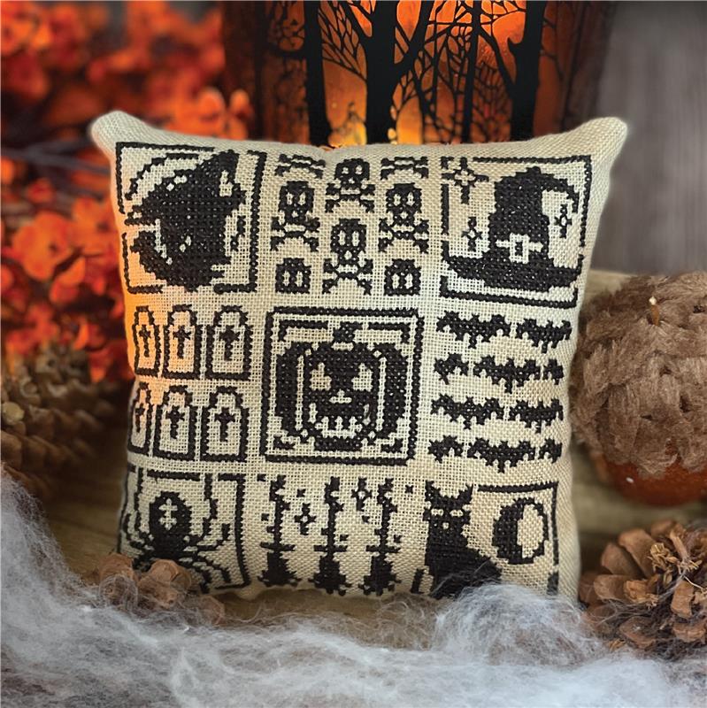 Halloween Pillow by Flossabilities