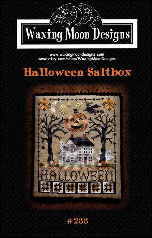 Halloween Saltbox by Waxing Moon Designs