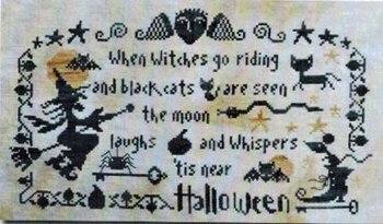 Halloween (the moon laughs) by Barbara Ana Designs